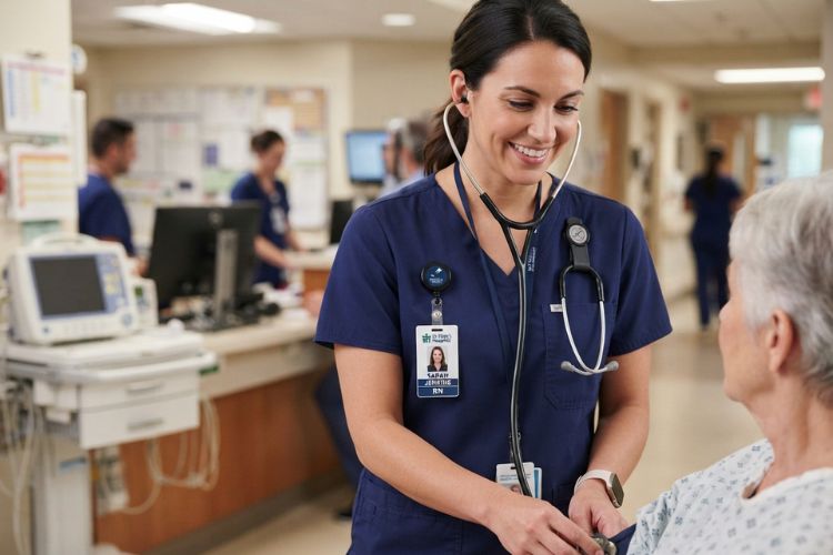 Badge Reel vs Stethoscope Clip